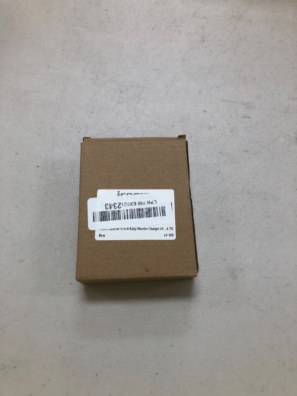 Photo 1 of Power Cord for VTech Baby Monitor Charger: 6V USA UL Listed Adapter fits DM221 DM221-2 DM223 DM251 (Parent & Baby Units) DM111 DM112 DM222 DM271 (Parent Unit ONLY) Safe & Sound Audio Monitor,6.7ft