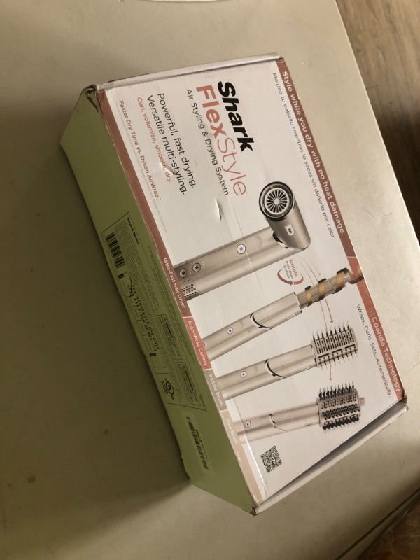 Photo 1 of Shark HD430 FlexStyle Air Styling & Drying System, Powerful Hair Dryer Brush & Multi-Styler with Auto-Wrap Curlers, Paddle Brush, Oval Brush, Concentrator Attachment, Stone