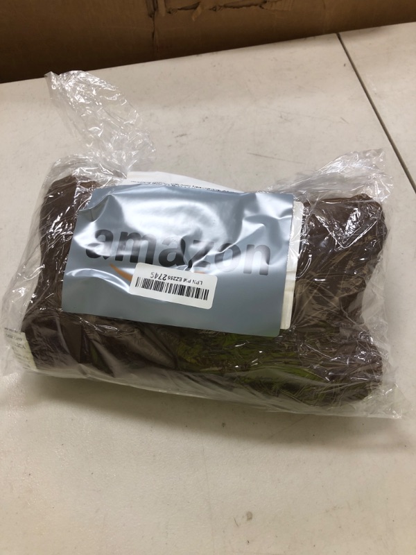 Photo 1 of Cushie Pillows 11 inches x 8 inches x 6 inches Bolster Squishy/Flexible/Extremely Comfortable Microbead Pillow (Brown)