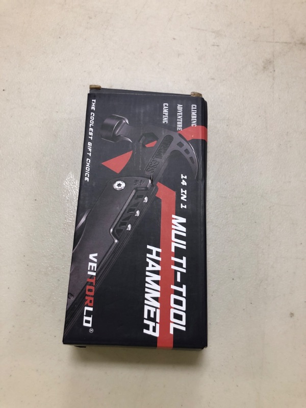 Photo 1 of VEITORLD Dad Gifts for Christmas, Gifts for Dad Who Wants Nothing, Stocking Stuffers for Dad Men, Best Dad Ever Gifts from Daughter Son Kids, All in One Survival Tools Hammer Multitool, Cool Gadgets