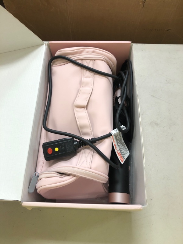 Photo 1 of Annlary 5 in 1 Ionic Hot Air Styler, 1400W Powerful Hair Dryer Brush, Auto-Wrap Curlers, Paddle Brush for Fast Drying, Curling, Straightening, Volumizing with Travel & Storage Bag