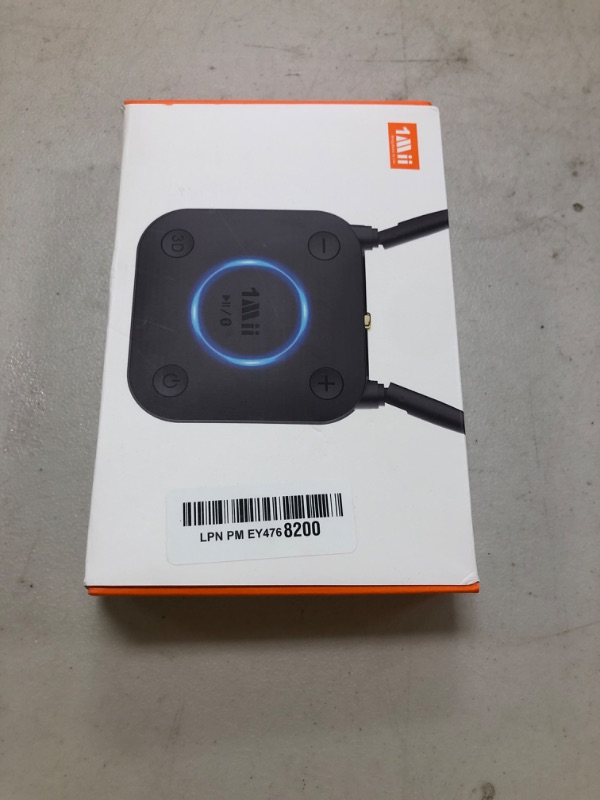 Photo 1 of [Upgraded] 1Mii B06Pro Long Range Bluetooth Receiver, HiFi Wireless Audio Adapter, Bluetooth 5.1 Receiver with 3D Surround aptX HD Low Latency Optical RCA AUX 3.5mm Coaxial for Home Stereo System