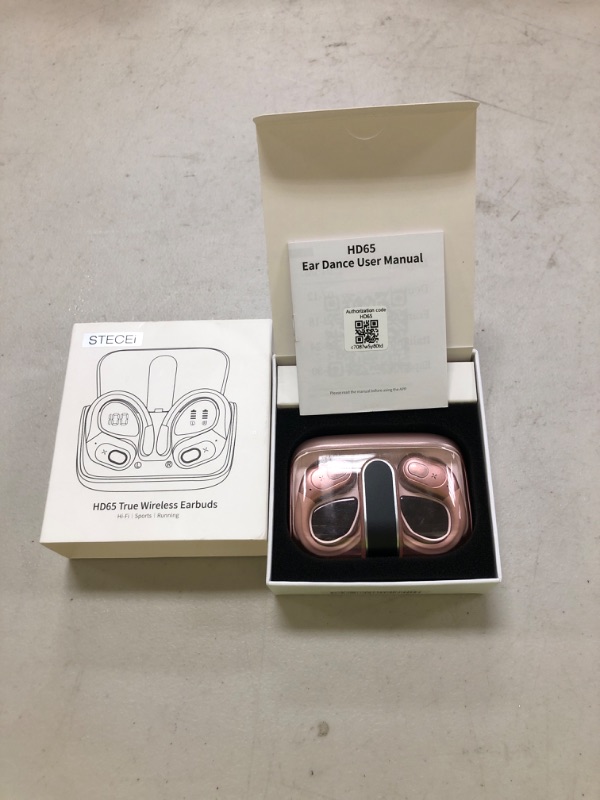 Photo 1 of AI Translation Earbuds Real Time, 164 Language Translator Earbud 3-in-1 Bluetooth 5.4 Translator Earbuds with 6 Translation Modes, 75H Translators Headphones with APP for Travel Business, Rose Gold