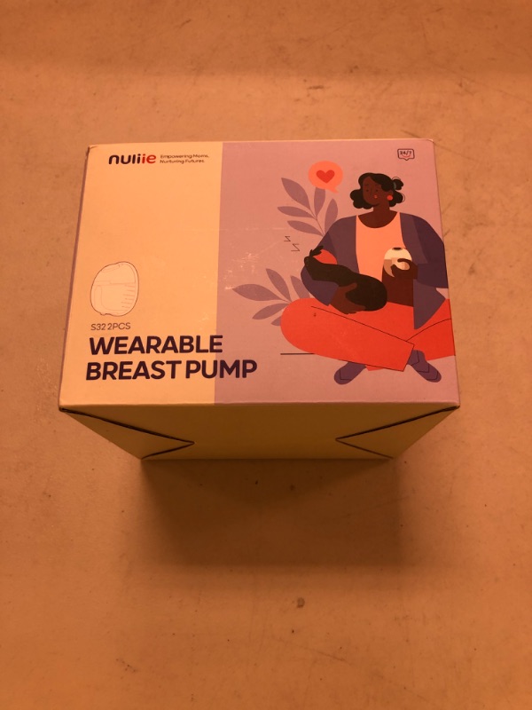 Photo 1 of Nuliie Hands-Free Breast Pump (Brown, 2 Packs)