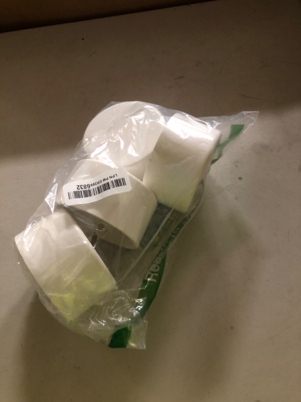 Photo 1 of Sedmoon PVC Pipe End Cap Fitting Furniture Grade PVC Pipe End Cap Plug Adapter (3 inch (4 Pack))