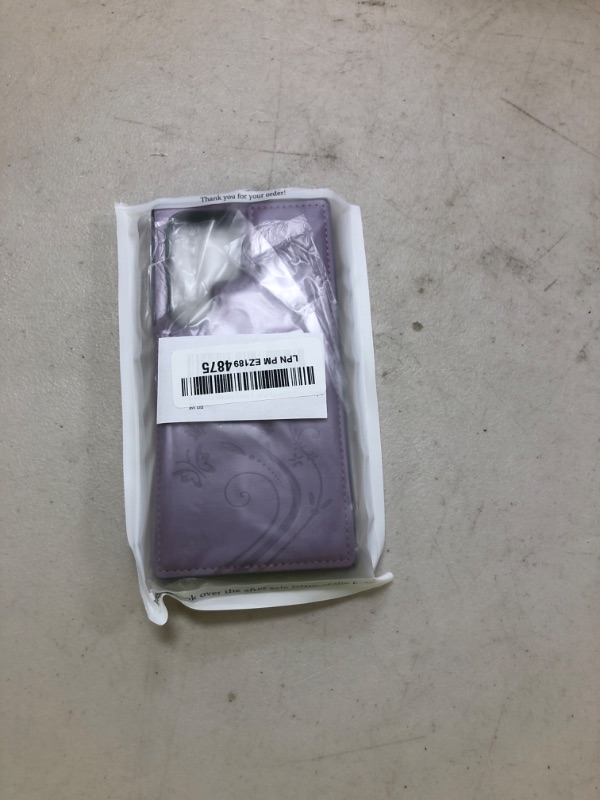 Photo 1 of Korecase for Samsung Galaxy S23 Ultra Wallet Case with Card Holder,S23Ultra Butterfly Double Magnetic Back Flip PU Leather Kickstand Card Slots Cover for Girls Women for Galaxy S23 Ultra?Purple