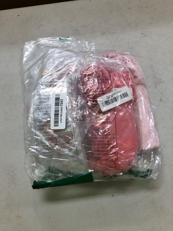 Photo 1 of 4 Pack Bassinet Sheets 21" x 35", Compatible with Besrey, Foalom, MiClassic, Milliard and Large Bassinet Mattress, Soft and Skin-Friendly, Pink and Rabbit