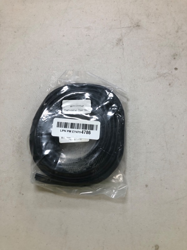 Photo 1 of W11177741 W10300924 Dishwasher Door Seal Replacement by Pymga - Compatible with Whirlpool Kenmore KitchenAid Dishwashers Replaces W10300924V 4843807 W10660528
