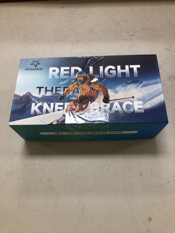 Photo 1 of Astarexin Red Light Therapy Knee Brace Wireless Rechargeable with Pulse & Heating Modes, 660nm & 850nm Near-Infrared Light for Knee, Elbows & Shoulders Ideal for Elderly & Athletes FSA HSA Eligible