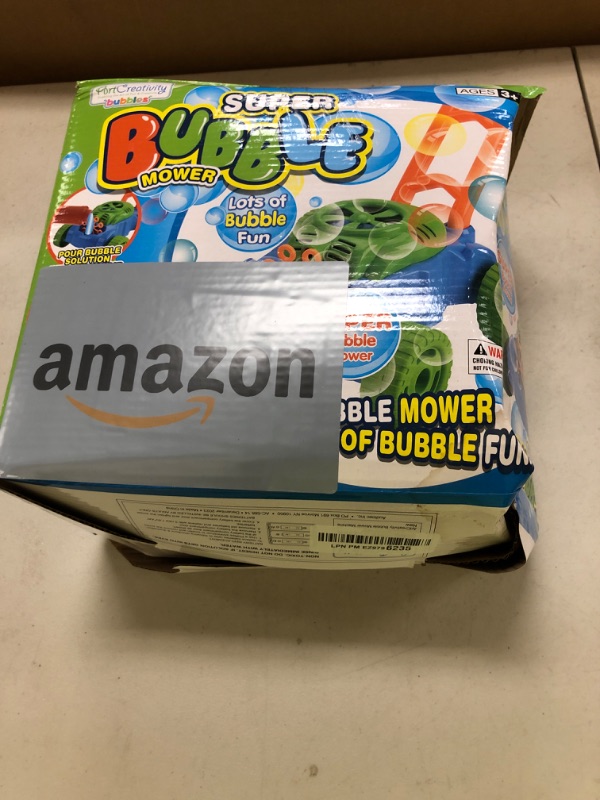 Photo 1 of ArtCreativity Bubble Lawn Mower for Toddlers 1-3, Kids Bubble Machine for 1 Year Old Boy Gifts, Bubbles Blowing Push Toys for Kids, Summer Outdoor Gardening Toys for Birthday Gifts Boys & Girls