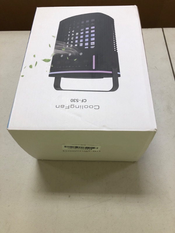 Photo 1 of ANGFA Portable Air Conditioners,Evaporative Air Cooler with 1000ML Water Tank,3 Spray Ports,3 Speeds & 3 Mist Level,7 Color Night Light,8H Timer, Personal Ac Units for Bedroom Office Camping