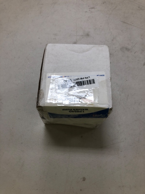 Photo 1 of Supco LP054D Washer Drain Pump, Replaces Samsung DC31-00054D