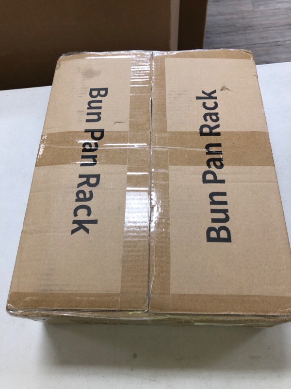 Photo 1 of 9-Tier Commercial Bun Pan Rack with Wheels Applicable to: Quarter Sheet Pan /Half Sheet Pan - Heavy Duty Speed Rack Rust Proof Bread Proofing & Storage for Bakeries, Commercial Kitchens 15"x16"x28"