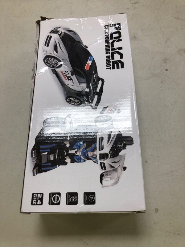 Photo 1 of AONEPTR Remote Control Car, One-Click Becoming Robot Transforming Toys Car for Boys, Smooth Deformation, Demo Mode, 360° Rotation, Easy to Use, 2.4GHZ, with LED Lights, RC Cars for Christmas, Kids