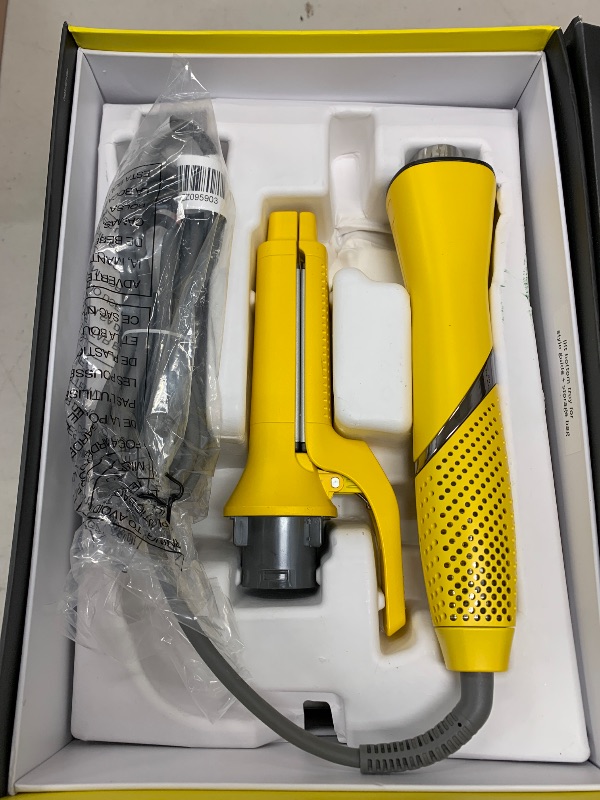 Photo 1 of Drybar All-Inclusive Air + Active Heat 8-in-1 Multi-Styler, for Fast Drying, Long-Lasting Curls, Blowouts, Sleek Styles - Wet or Dry Styling Made Easy