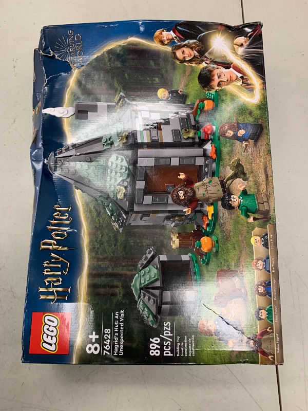 Photo 1 of LEGO Harry Potter Hagrid's Hut: an Unexpected Visit - Harry Potter Toy for Boys & Girls Ages 8+ - Kids Building Toys W/Buildable House, 7 Minifigures & Dragon - 76428