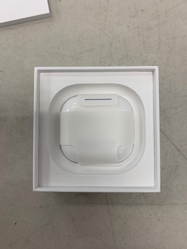 Photo 1 of Apple AirPods 4 Wireless Earbuds, Bluetooth Headphones, Personalized Spatial Audio, Sweat and Water Resistant, USB-C Charging Case, H2 Chip, Up to 30 Hours of Battery Life, Effortless Setup for iPhone