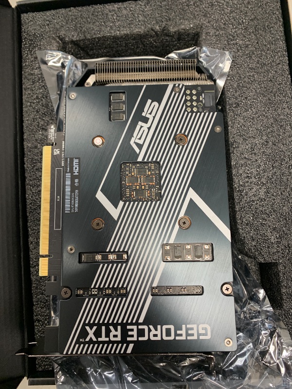 Photo 1 of ASUS Dual NVIDIA GeForce RTX 3060 V2 OC Edition 12GB GDDR6 Gaming Graphics Card (PCIe 4.0, 12GB GDDR6 Memory, HDMI 2.1, DisplayPort 1.4a, 2-Slot, Axial-tech Fan Design, 0dB Technology)