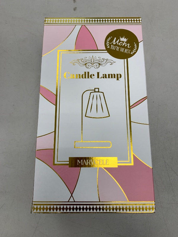 Photo 1 of Marycele Birthday Gifts for Mom Mothers, Candle Warmer Lamp with Timer, Home Decor Gifts for New Mom, Vintage Clear Wax Warmer Lamp for Jar Candles