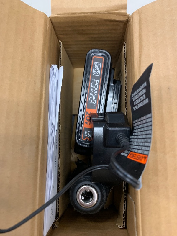 Photo 1 of BLACK+DECKER 20V MAX* POWERCONNECT 1/4 in. Cordless Impact Driver Kit (BDCI20C)