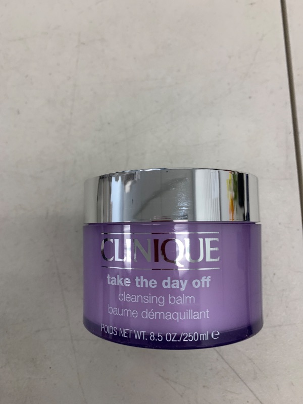 Photo 1 of Clinique Take The Day Off Cleansing Balm Makeup Remover | Dissolves Face + Eye Makeup and Sunscreen | For All Skin Types, 8.3 Ounce