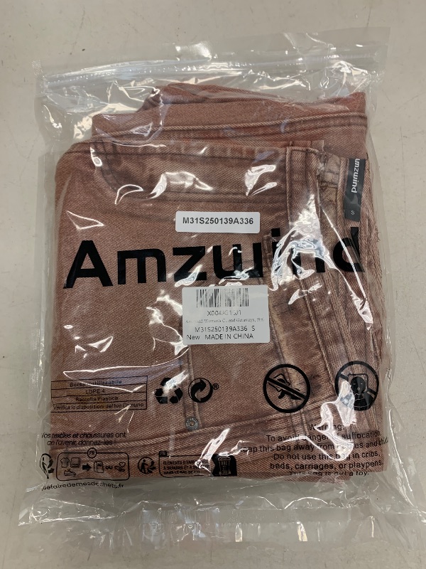 Photo 1 of Amzwind Women's Classic Denim Jeans Slim Fit Comfortable Stretch Cotton Blend Casual Pants, Pink