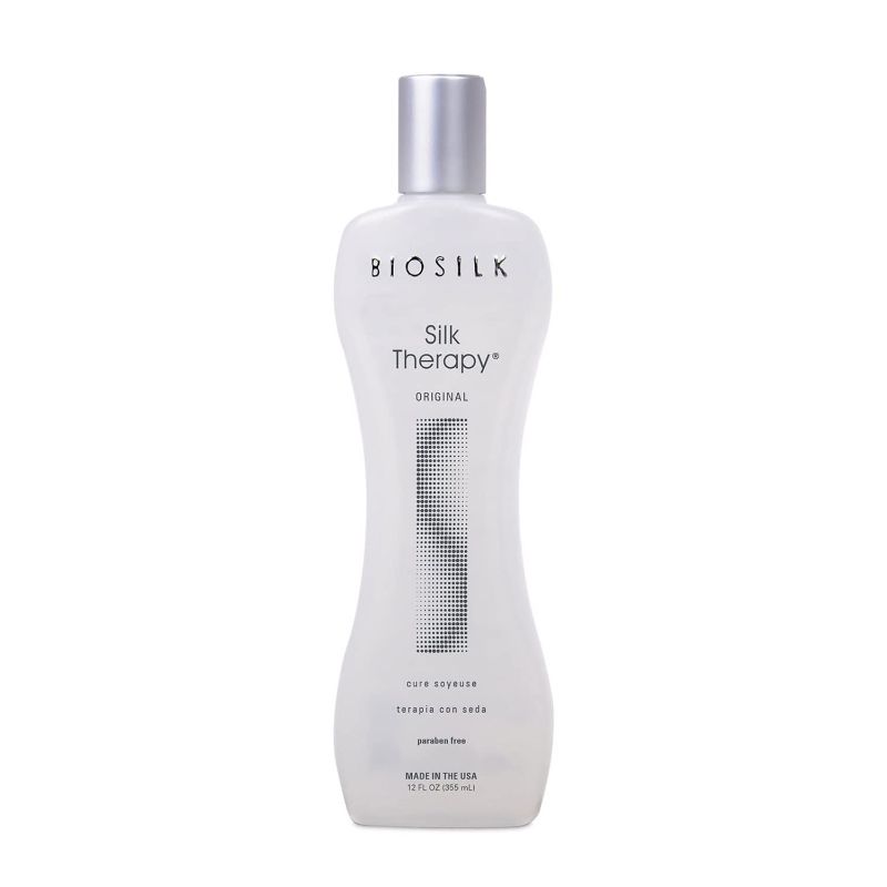 Photo 1 of BioSilk Silk Therapy Original Cure, Reconstructing Treatment For Adding Shine & Helping Prevent Split Ends, Sulfate, Paraben, & Cruelty-Free, 12 Oz
