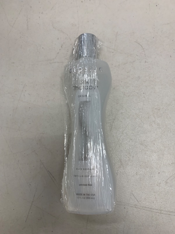 Photo 1 of BioSilk Silk Therapy Original Cure, Reconstructing Treatment For Adding Shine & Helping Prevent Split Ends, Sulfate, Paraben, & Cruelty-Free, 12 Oz
