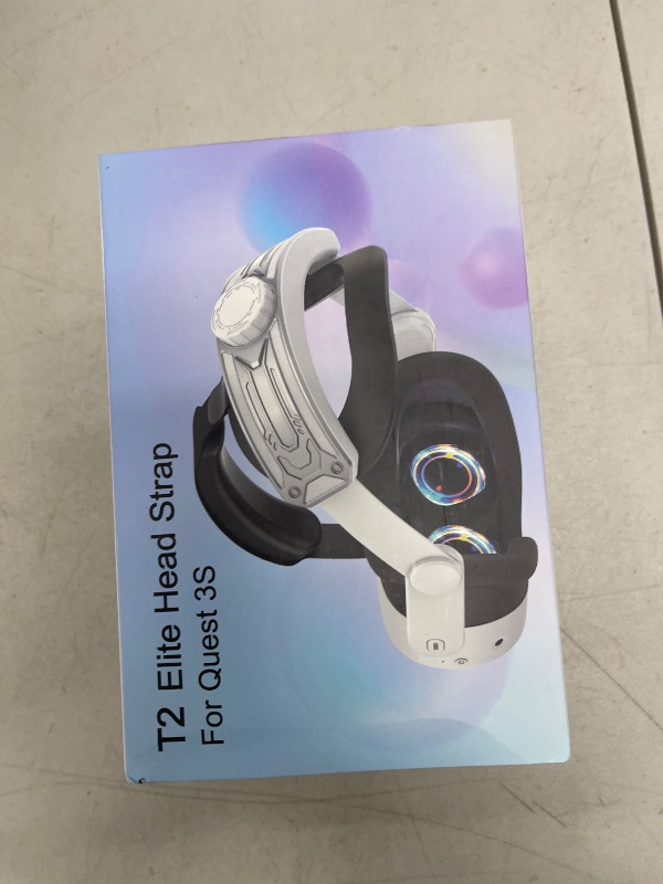 Photo 1 of Head Strap for Meta Quest 3S: VR Headset Accessories - Replacement for Elite Strap - Compatible with Oculus/Meta Quest 3S - Enhanced Comfort, Reduces Head Pressure