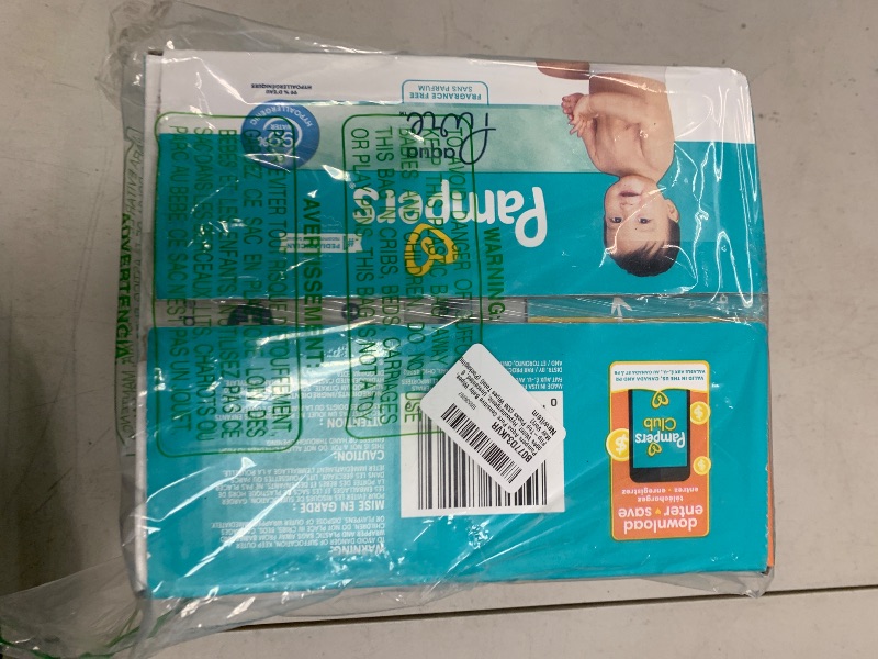 Photo 1 of Pampers Baby Wipes Aqua Pure, 99% Water Based Wipes, Hypoallergenic and Unscented Infant Wipe, 336 Total (6 Flip-Top Packs)