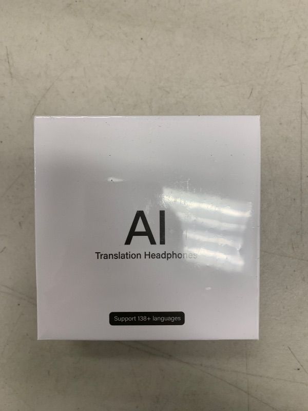 Photo 1 of Translator Earbuds, Translation Earbuds Support 150 Languages, Portable Translation Earbuds Real Time for Travel Business, Language Translator Earbuds with APP Support Music and Calling