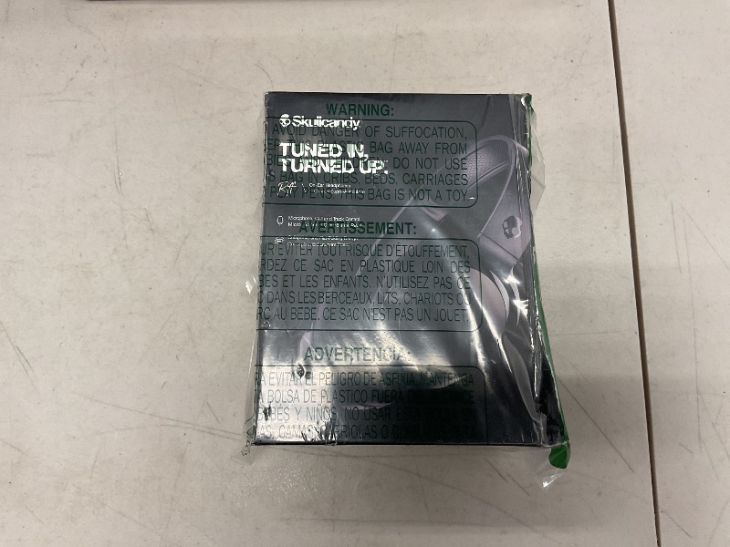 Photo 1 of Skullcandy Riff On-Ear Wired Headphones, Convenient for Travel with 3.5mm Plug, Built-In Microphone, Foldable Lightweight Comfortable Design, Durable Headband - Black