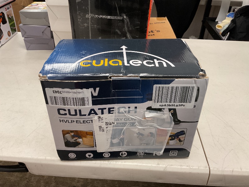 Photo 1 of Culatech Paint Sprayer, Upgraded HVLP Paint Sprayer Gun, with 6 Copper Nozzles, Long Power Cord, Paint Sprayer for House Painting, Furniture, Fence, Walls, DIY Works