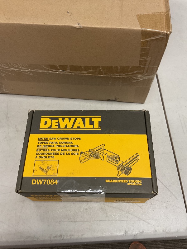 Photo 1 of DEWALT Miter Saw Crown Stops (DW7084)