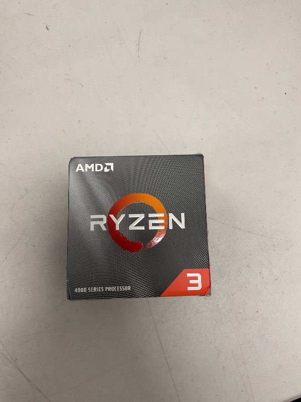 Photo 1 of AMD Ryzen 3 4100 4-Core, 8-Thread Unlocked Desktop Processor with Wraith Stealth Cooler