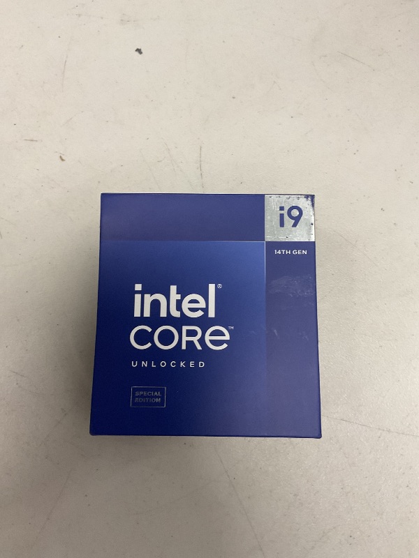 Photo 1 of Intel® Core™ i9-14900KS Desktop Processor 24 cores (8 P-cores + 16 E-cores)