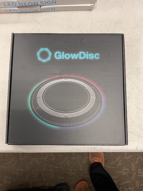Photo 1 of GlowDisc LED Light Up Flying Disc Frisbee, Cute Designs, Motion Activated, Waterproof, Indoor/Outdoor Gift, Lightweight, for Boys, Girls, Kids of All Ages