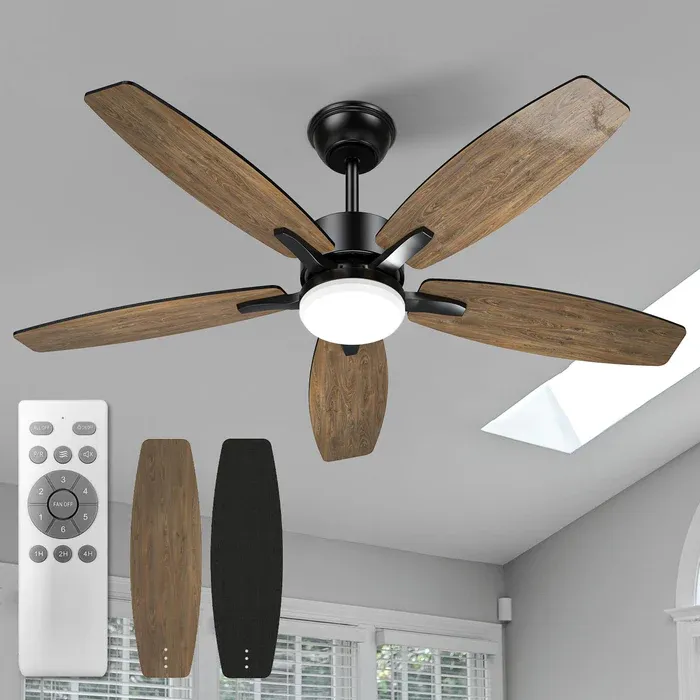 Photo 1 of Ceiling Fan with Light, with Remote, Reversible DC, Light