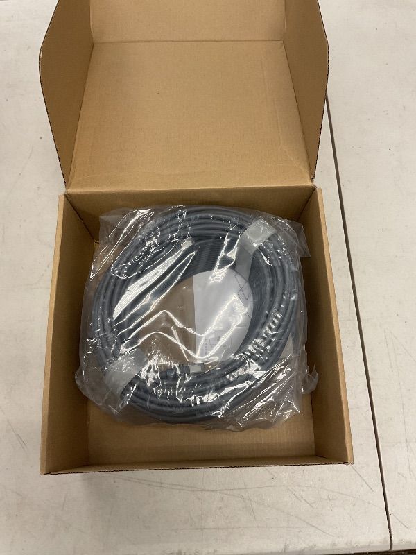 Photo 1 of Arector Standard Starlink Gen 3 Cable, Replacement Starlink Rectangular Satellite Gen 3 Standard V3 Starlink Cable Extension Starlink Accessories (150FT/46M)
