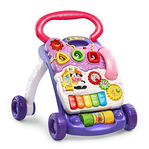 Photo 1 of VTech Sit-to-Stand Learning Walker, Lavender - Amazon Exclusive