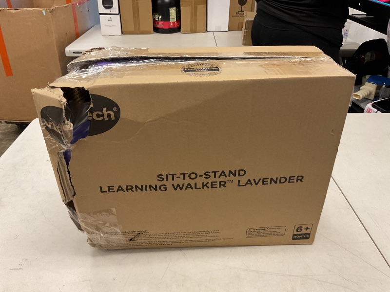 Photo 1 of VTech Sit-to-Stand Learning Walker, Lavender - Amazon Exclusive