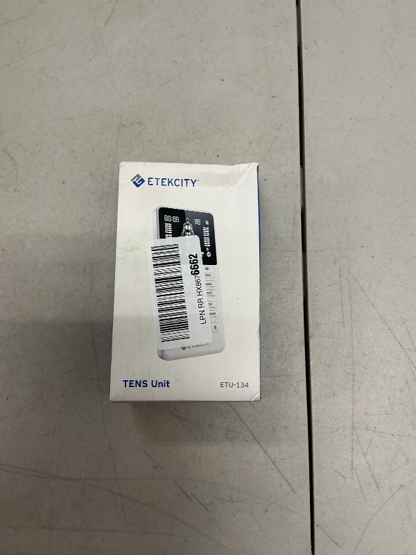 Photo 1 of Etekcity 4-Output TENS Unit, Muscle Stimulator Machine for Pain Relief, Physical Therapy Wearables, Back, Nerve, Sciatica, Neck, Shoulder, Period Cramp Relaxer, Rechargeable Electric Device