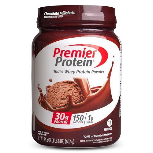 Photo 1 of Premier Protein Whey Powder - 24.5 ozBB 07.26.25