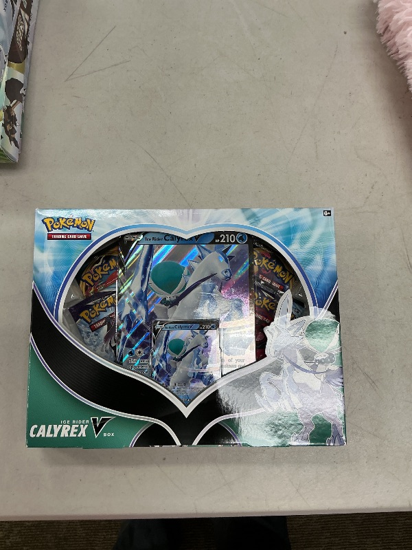 Photo 1 of Pokemon TCG: Ice Rider Calyrex V Box