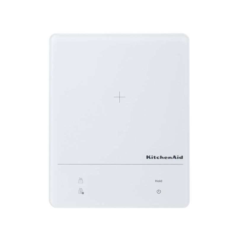 Photo 1 of KitchenAid Waterproof Digital Kitchen & Food Scale, White, 11-lb/ 5-kg