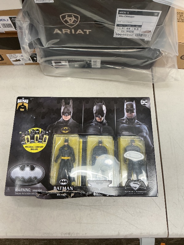 Photo 1 of DC Comics, Batman 85th Special Edition Batman Action Figures 3-Pack, 4-inch, 85th Anniversary Collectible Kids Toys for Boys and Girls Ages 3 and Up