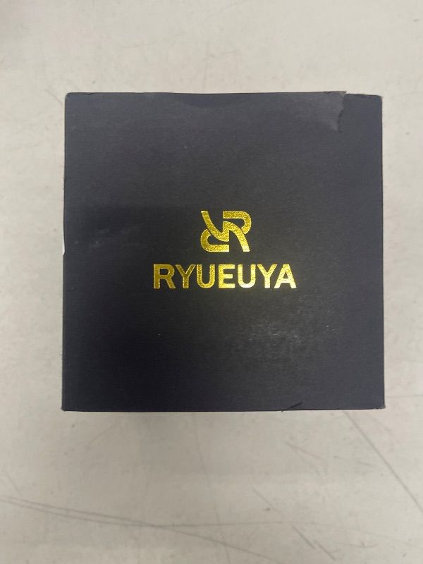Photo 1 of RYUEUYA Luxury Designer Rugged Metal Case with Band, Compatible for Apple Watch Series 8/7 45mm and SE/6/5/4 44mm, Stainless Steel Military Protective Cover,44/45mm,RBM-BR