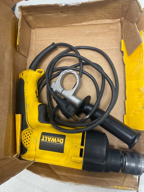 Photo 1 of DEWALT Hammer Drill, 1/2-Inch, 7.8-Amp (DW511)