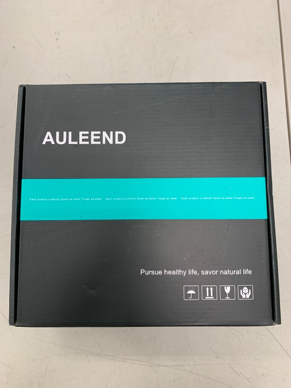 Photo 1 of AULEEND?high pressure shower heads?with Anti-Clog Rubber Jets - 360° Rotation Adjustable Shower Head -7.87inches (Matte Black)