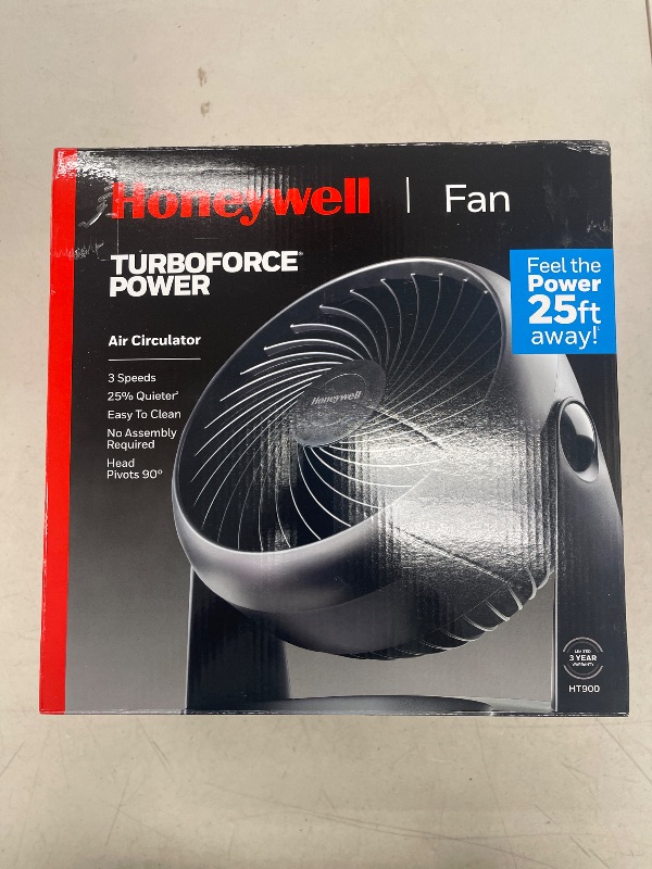 Photo 1 of Honeywell Turboforce Fan, Ht-900, 11 inch